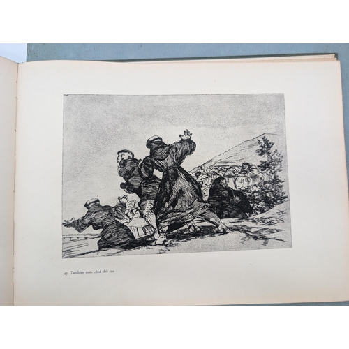 105 - Two Books On Etchings, Modern Masters of Etching Frank Brangwyn RA Plus Disasters of War Franncisco ... 