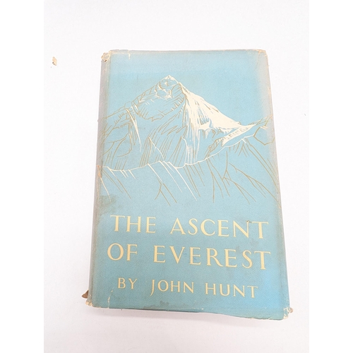 125 - Bundle (5) Collectable Everest / Himalayas Books, The Ascent Of Everest John Hunt 1953 1st Edition W... 