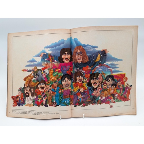 72 - The Beatles Illustrated Lyrins 1969 Alan Aldbridge. Overall Condition Good Some Minor Soiling Spine ... 