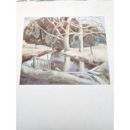 73 - Scarce Example Paul Nash. A Portfolio of Colour Plates with an Introduction by Herbert Read 1937, Al... 