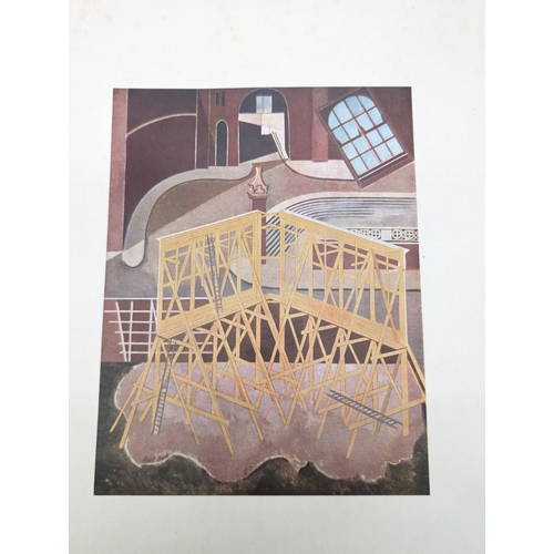 73 - Scarce Example Paul Nash. A Portfolio of Colour Plates with an Introduction by Herbert Read 1937, Al... 