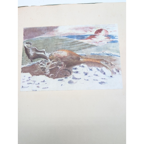 73 - Scarce Example Paul Nash. A Portfolio of Colour Plates with an Introduction by Herbert Read 1937, Al... 