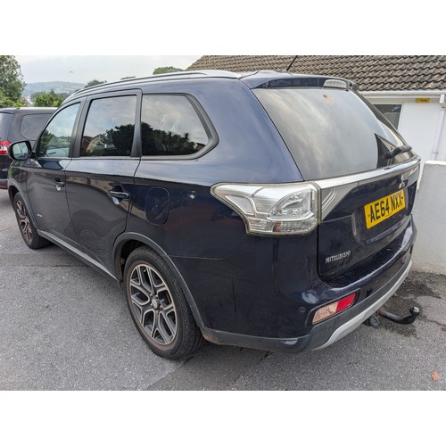 1A - 2014 Mitsubishi Outlander GX3 - 129K MOT 17/9/2024, Starts & Runs, Clutch Appears Sticky, Advised Tr... 