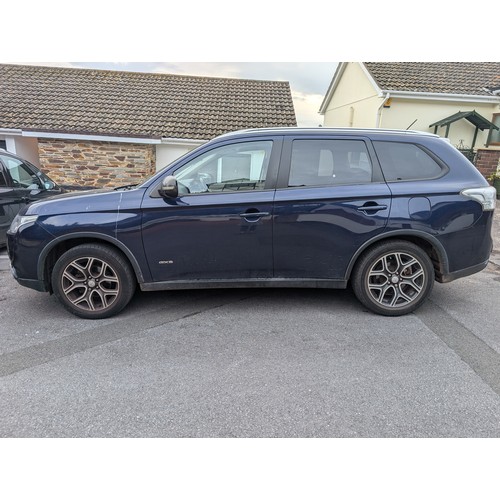 1A - 2014 Mitsubishi Outlander GX3 - 129K MOT 17/9/2024, Starts & Runs, Clutch Appears Sticky, Advised Tr... 