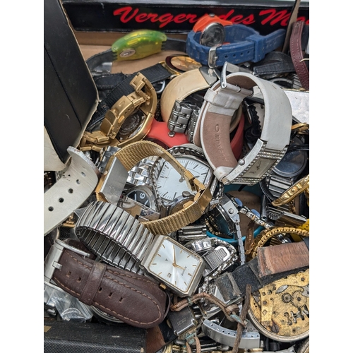 341 - Large Quantity Various Wrist Watches, All Untested. Diesel, DKNY, Seiko, Lacoste, Claude Valentini A... 