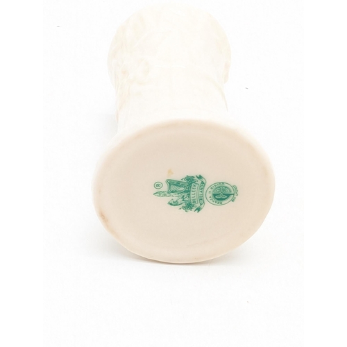 515 - Nice Quality Belleek Ireland Pair Vases 10cm Both Free From Damage