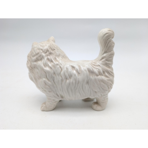 532 - Beswick White Persian Cat Figurine 13cm