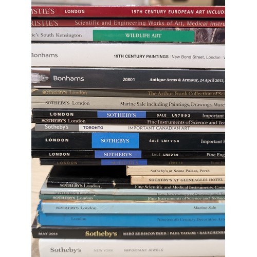 125C - Large Quantity Christies, Bonhams, Sothebys Catalogues - Excellent Reference Material Most in Excell... 