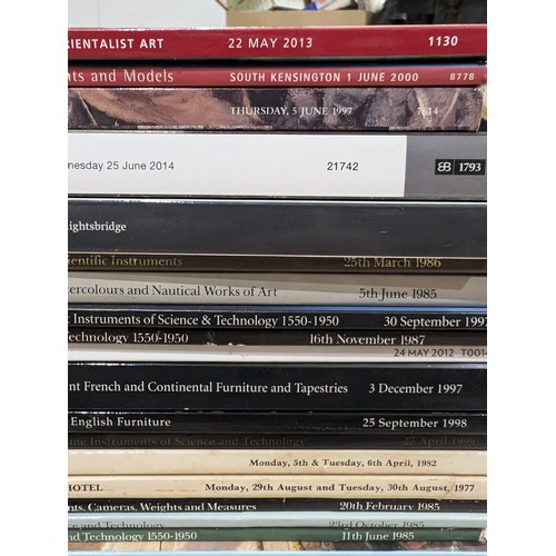 125C - Large Quantity Christies, Bonhams, Sothebys Catalogues - Excellent Reference Material Most in Excell... 