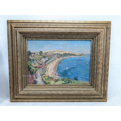 80 - Beatrice Langdon Oil On Board - Excellently Framed Budleigh  - Some Marks Inside Glass Need Attentio... 