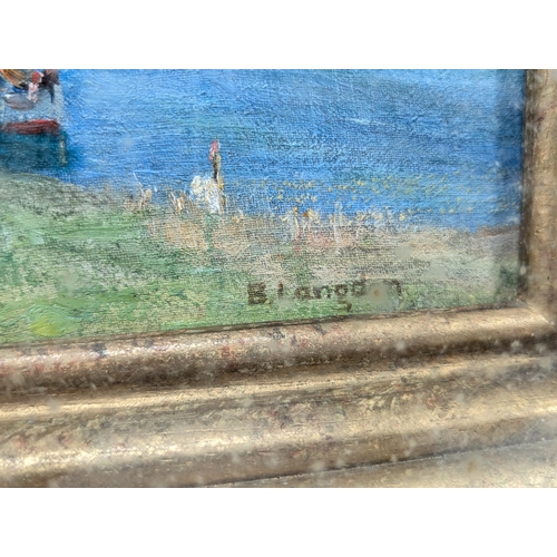 80 - Beatrice Langdon Oil On Board - Excellently Framed Budleigh  - Some Marks Inside Glass Need Attentio... 