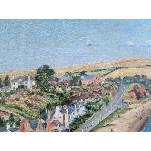 80 - Beatrice Langdon Oil On Board - Excellently Framed Budleigh  - Some Marks Inside Glass Need Attentio... 