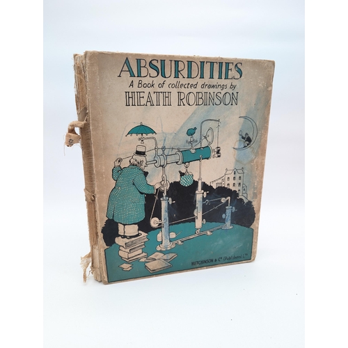 83 - William Heath Robinson, Absurdities, A Book of Collected Drawings by Heath Robinson, Hutchinson & Co... 