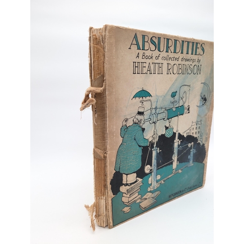 83 - William Heath Robinson, Absurdities, A Book of Collected Drawings by Heath Robinson, Hutchinson & Co... 