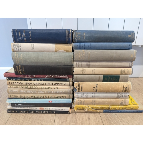 98 - Large Quantity Frank Smythe Mountaineering Books, To Include First Editions. Most in Good Condition ... 