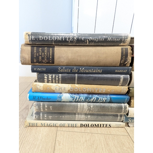 105 - Mountaineering Interest, Collectable Hardback Including Rare A F Mummery First Edition no DJ, Mont B... 