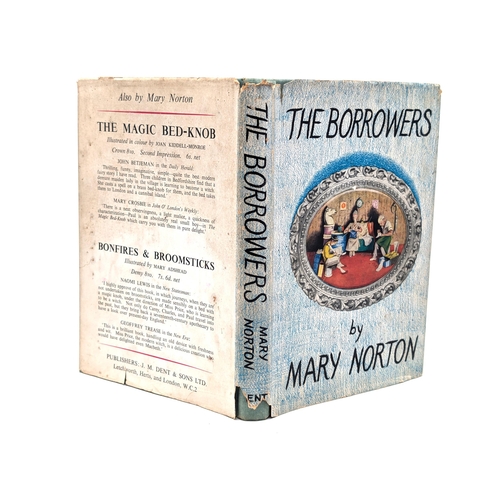 112 - #Star Lot# First Edition, First Impression Signed Mary Norton The Borrowers 1952 With Original Dust ... 