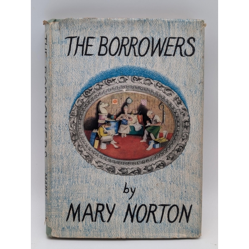 112 - #Star Lot# First Edition, First Impression Signed Mary Norton The Borrowers 1952 With Original Dust ... 