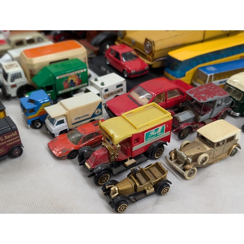 126 - Large Bundle Vintage Diecast Vehicles Plus Model Vehicles, Days Gone By, Majisto, Lledo Plus Lots Mo... 