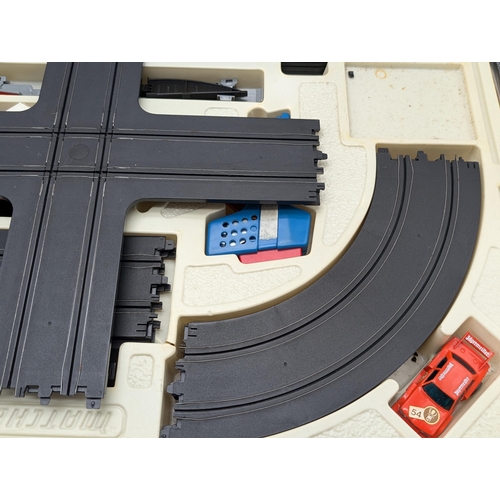 130 - Matchbox Railtrack Race & Chase 1960s Appears Complete With Box, Box Tatty