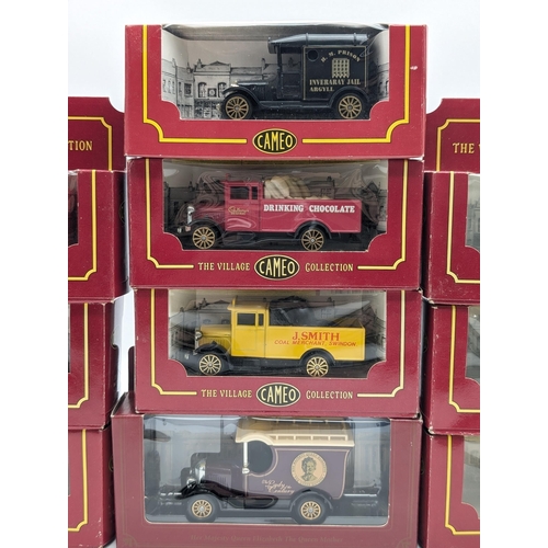 132 - Vintage The Village Cameo Collection Diecast Vehicles Qty 10