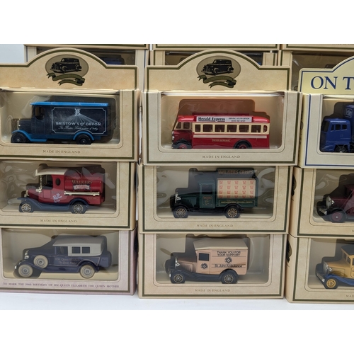 135 - Quantity 23 Tetley / Lledo Diecast Vehicles in Box Of Issue