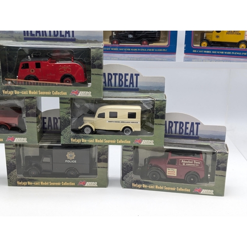 137 - Quantity 13 RNLI, Heartbeat Lledo Etc Diecast Vehicles In Box of Issue