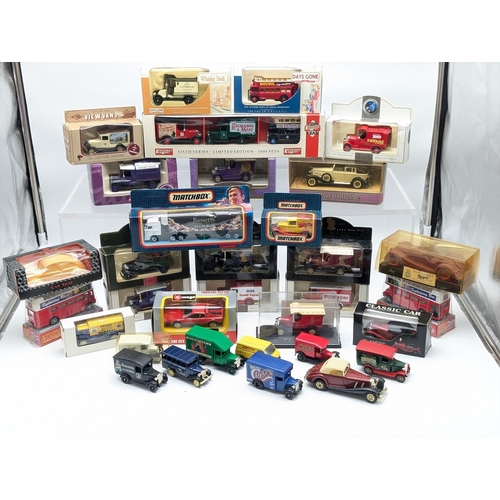 140 - Large Quantity Mostly Sealed Diecast Vehicles, Corgi, Lledo Etc Days Gone By