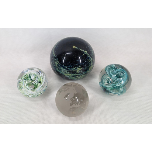 219 - Paperweight Bundle (4) Large Mdina 5