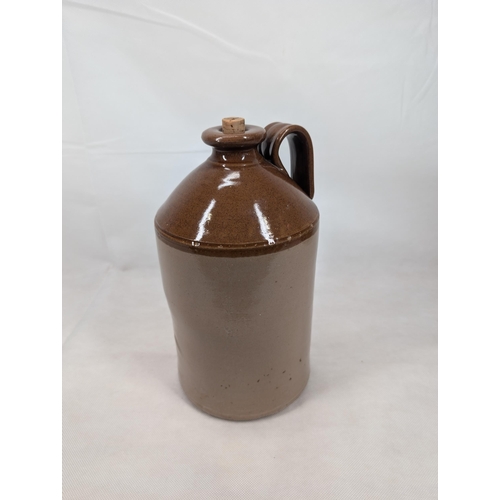 223 - Large Stoneware Flagon 14