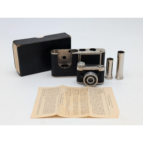 483 - Rare Boxed With Instructions and In Fantastic Condition Kunik Germany Petie Vanity Camera Petie came... 