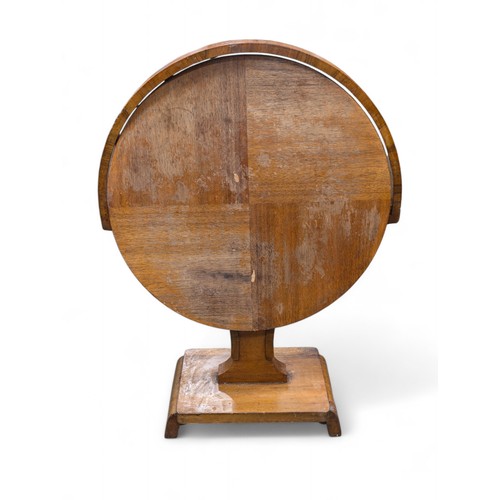 Art Deco Tilt Top Coffee Table CA1930s Needs Restoration