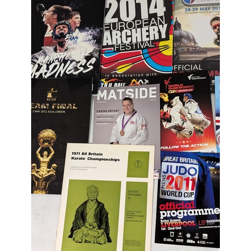 100 - Archery / Martial Arts Programmes - Various Decades