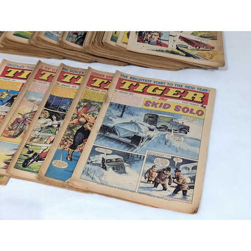 15 - Tiger Comics / Magazines 1974 Complete