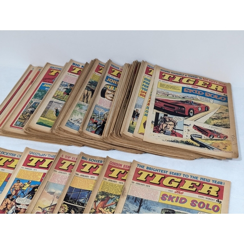 15 - Tiger Comics / Magazines 1974 Complete