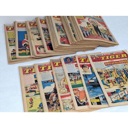 16 - Tiger Magazines / Comics 1972 Appears Complete