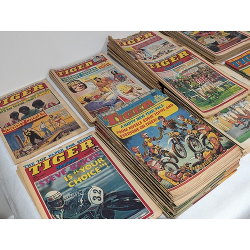 18 - Tiger Magazines - Good Quantity Duplicates Years 72/73/74/76/77/78/79/81/83/84