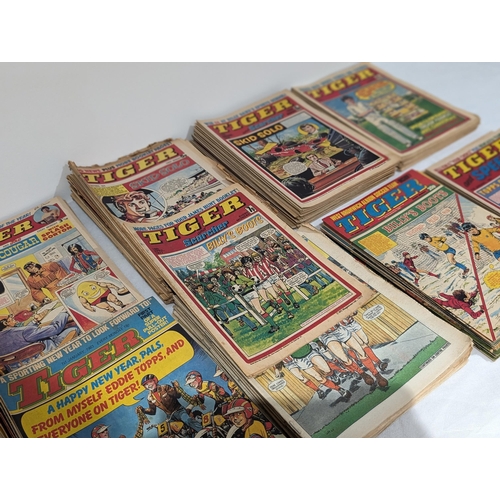 18 - Tiger Magazines - Good Quantity Duplicates Years 72/73/74/76/77/78/79/81/83/84