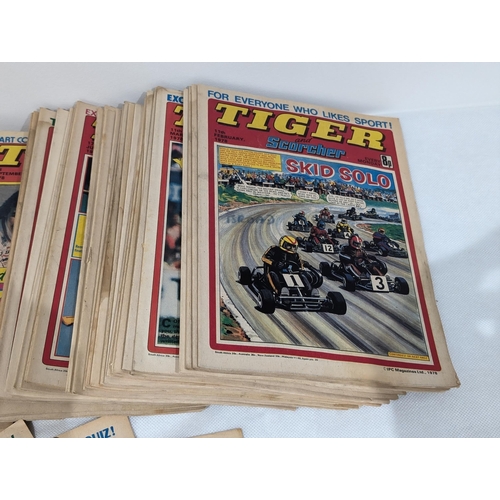 3 - Tiger & Scorcher Magazines 1978 - Almost Complete - Missing Dec 2/9/16/23