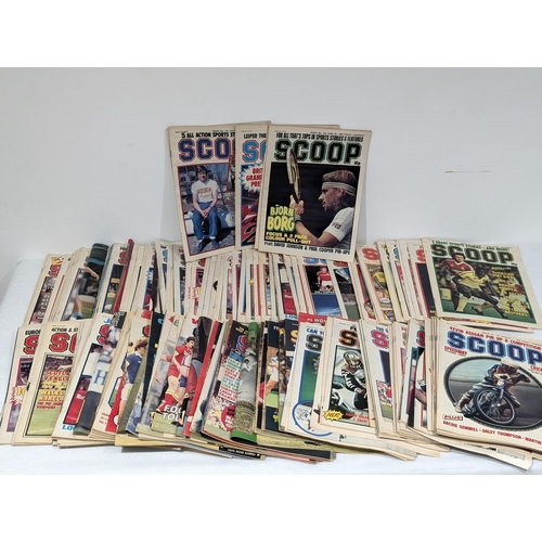 31 - Scoop Magazines Large Quantity Mostly Early 80s