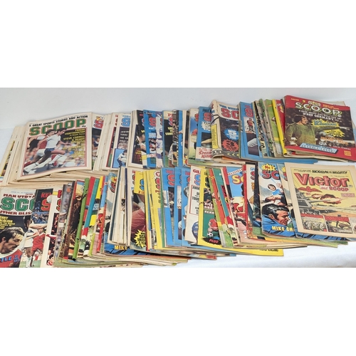 32 - Scoop Large Quantity Scoop Magazines Mostly Late 70s