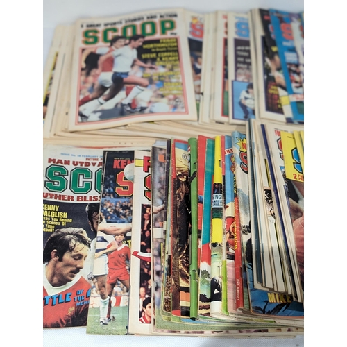 32 - Scoop Large Quantity Scoop Magazines Mostly Late 70s