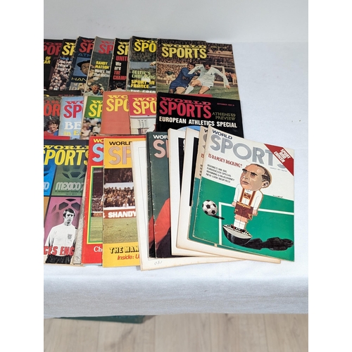 41 - Huge Quantity (4) Boxes World Sports Appx 40KG Mostly 50s/60s