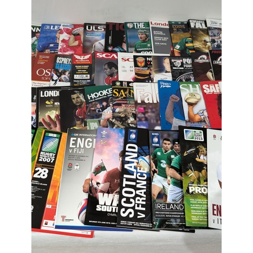 50 - Large Quantity Modern Rugby Union Programmes - World Cup Etc