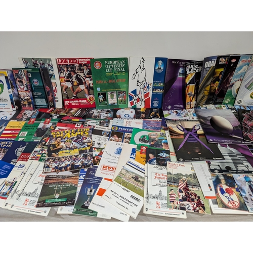 58 - Large Bundle Rugby Programmes - Finals Etc Good Mixed Lot