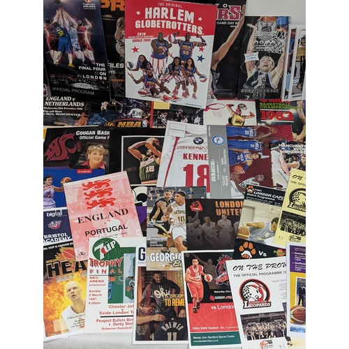 65 - Huge Quantity Basketball Programmes - Multiple Decades - NBA Etc