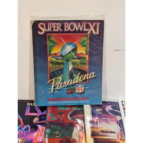 76 - Large Bundle Superbowl Programmes 70s/80s Good Bundle