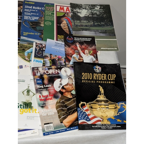 85 - Golf - Various Golf Programmes Spanning Several Decades - Some 1960s Onwards