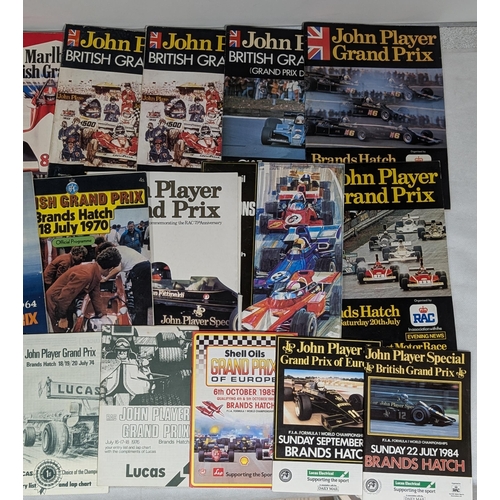 89 - F1 Brands Hatch Programme Bundle - Vintage