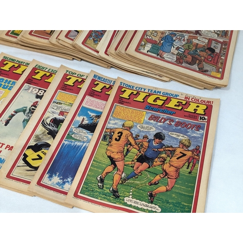 9 - Tiger Comics 1980 5 Jan - 27 Dec - Missing May 23/30 & June 7/14/21